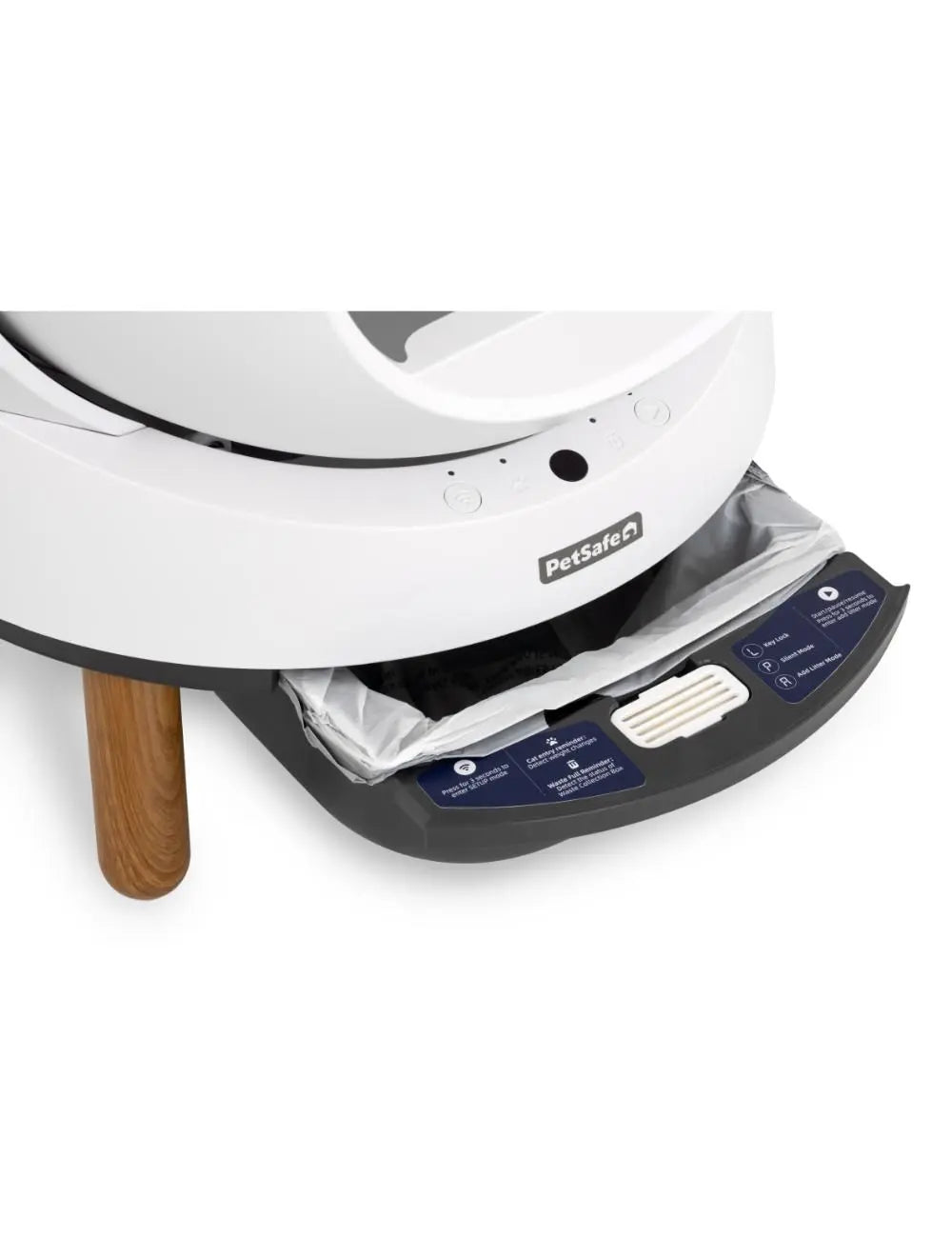 Ecom Smartspin Auto kattetoilet 55,5x55x32,4 cm - Maxi Zoo Danmark