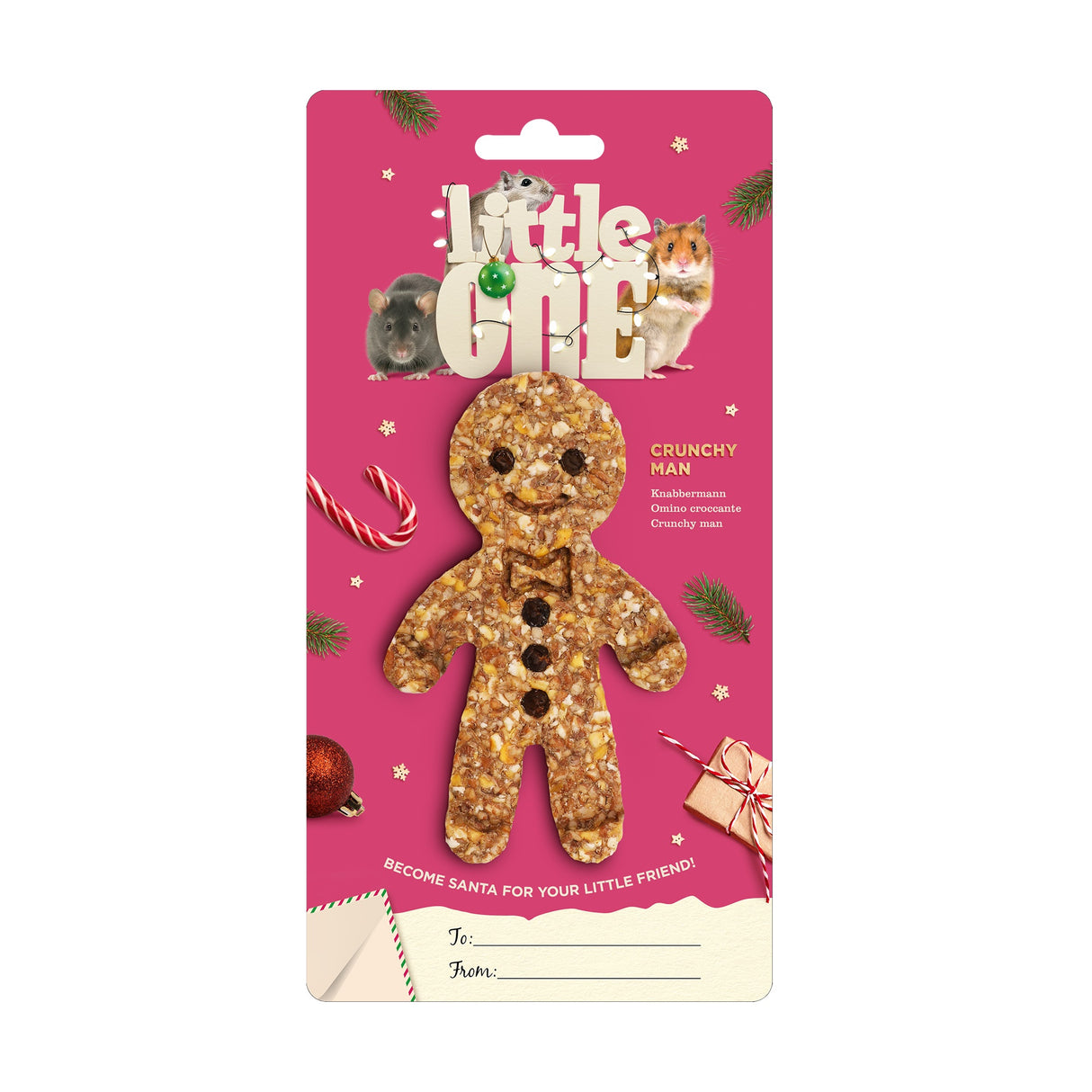 Crunchy Man 45 g - Maxi Zoo Danmark