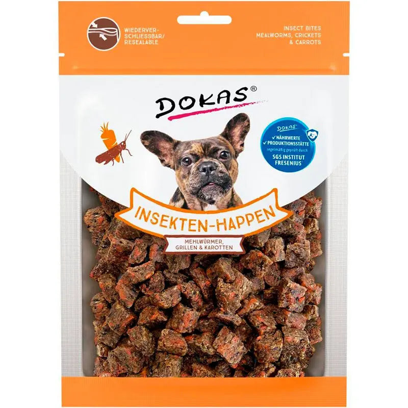 Insektgodbidder gulerod 100 g - Maxi Zoo Danmark