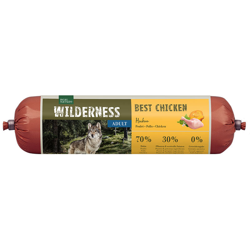 Wilderness Adult pølse Best - Maxi Zoo Danmark