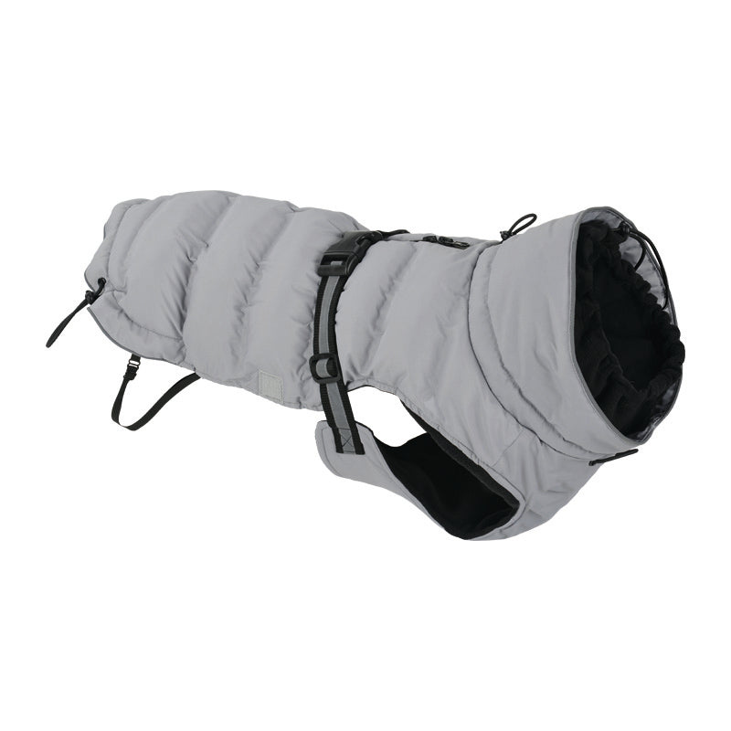 Vinterjakke Delia 32 cm grå