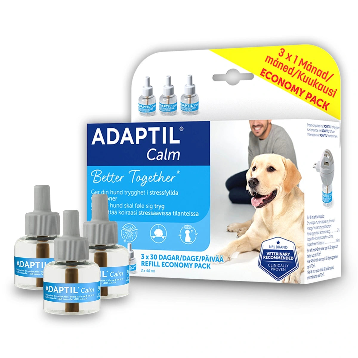 Calm Home Refill 3x48 ml - Maxi Zoo Danmark