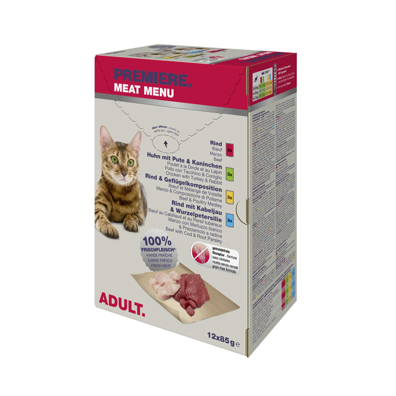 Adult Meat Menu Menubox, pouch