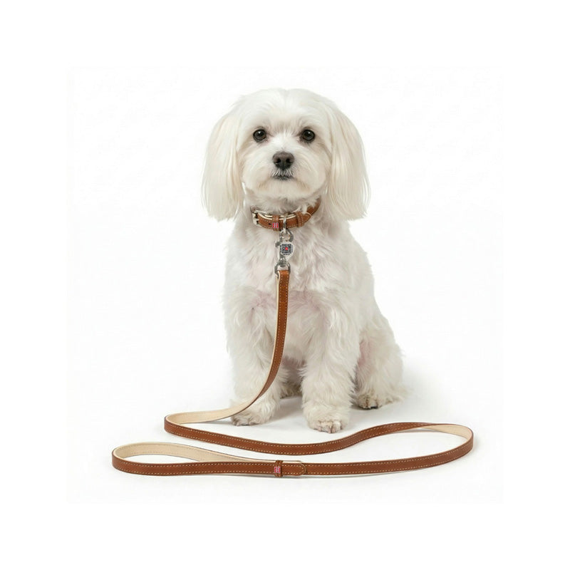Læderline Soft Brun 13 mm - 122 cm