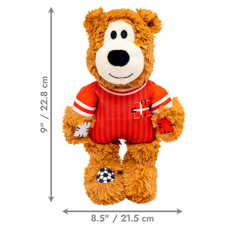 Wild Knots Sport Bear DK Plyslegetøj