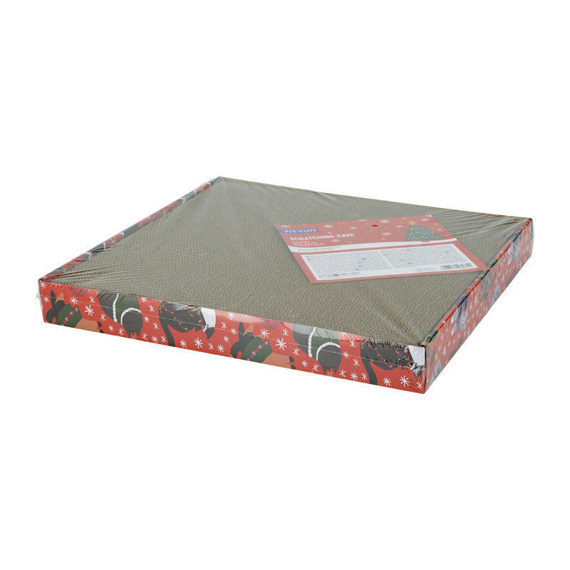 Kradsehus julegave XMAS 37,5x37,5x48 cm