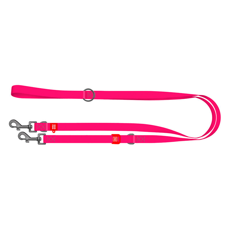 Hundeline WP pink, justerbar 20 mm x 200 cm
