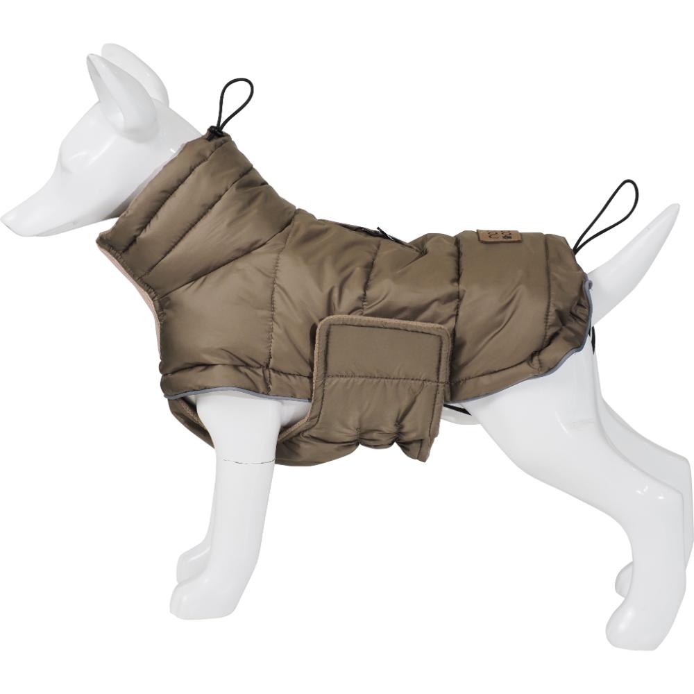 Hundejakke Tundra 25cm, muldbrun