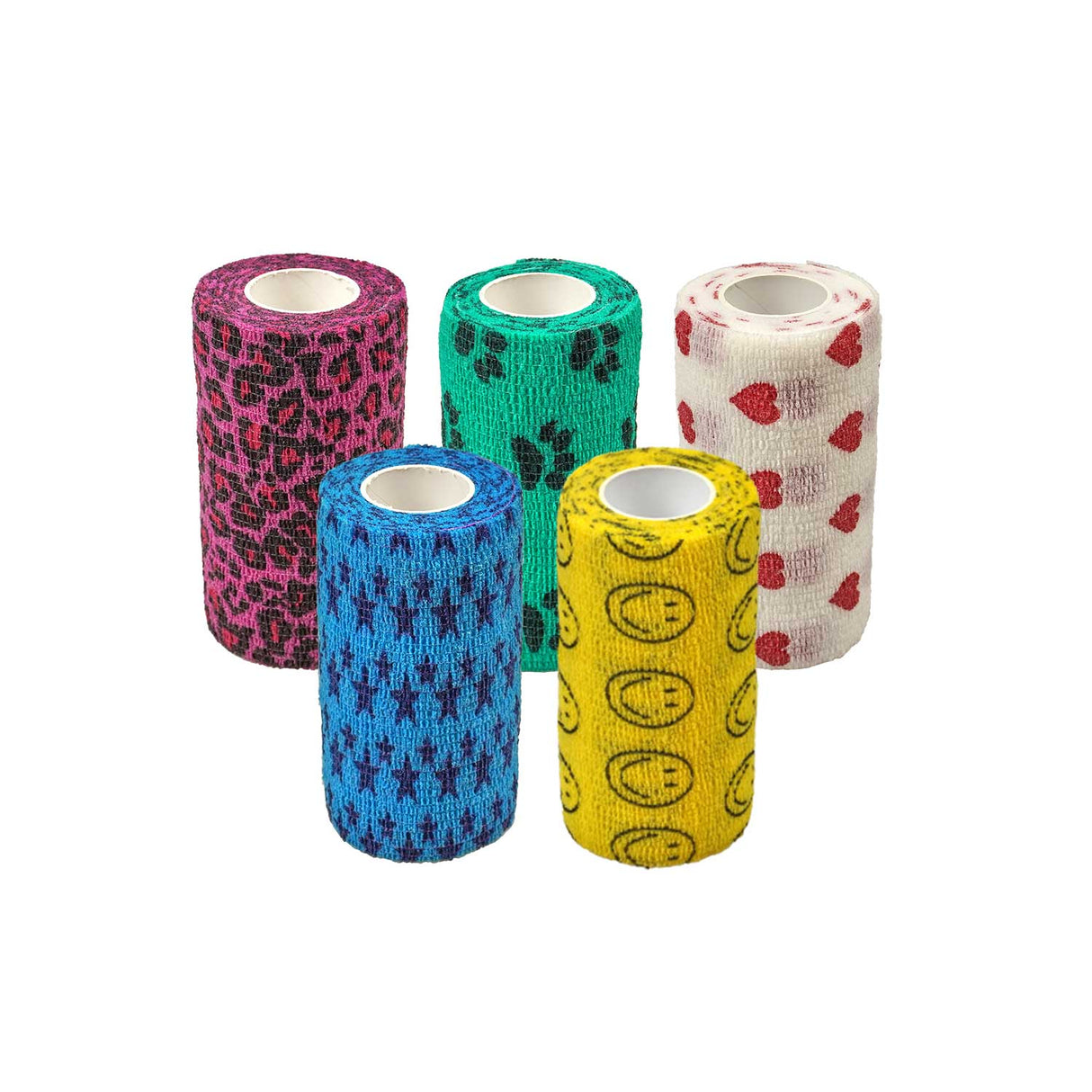 Flexbandage FancyFlex Mix, NO BITE 5 cm x 4,5 m
