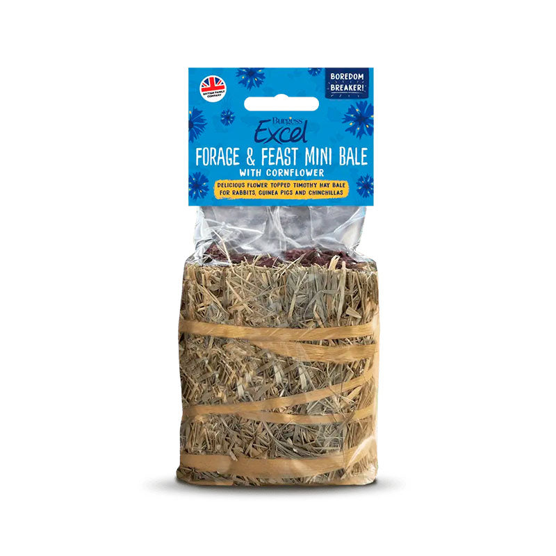 Forg & Feast Mini Bale m/kornblomst 100 g