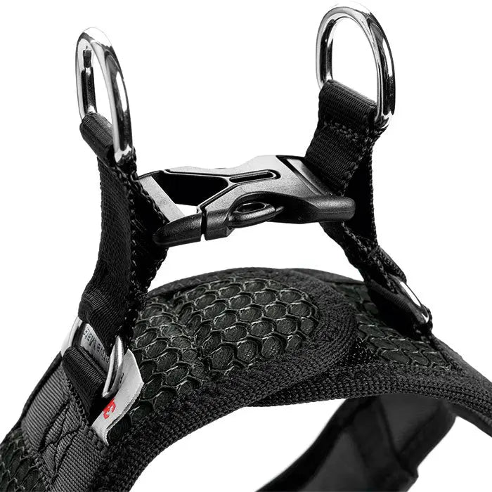 Hunter Hilo Comfort Hundesele hals 35-37cm bryst 36-40cm grå - Maxi Zoo Danmark