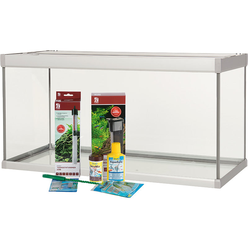 Family Aquarium 80 l, 70 X 32,5 X 37 cm hvid