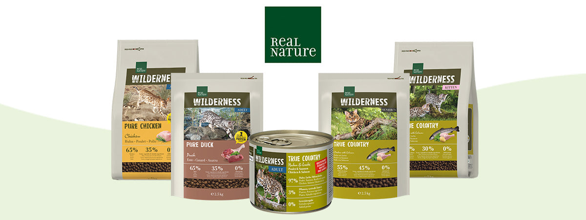 Real Nature kattemad i Maxi Zoo