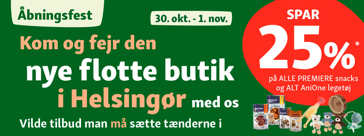 Maxi Zoo Helsingør får nyt udseende