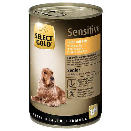 select gold sensitive vådfoder senior hunde