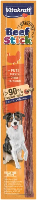 Beef-Stick kalkun 12 g - Maxi Zoo Danmark