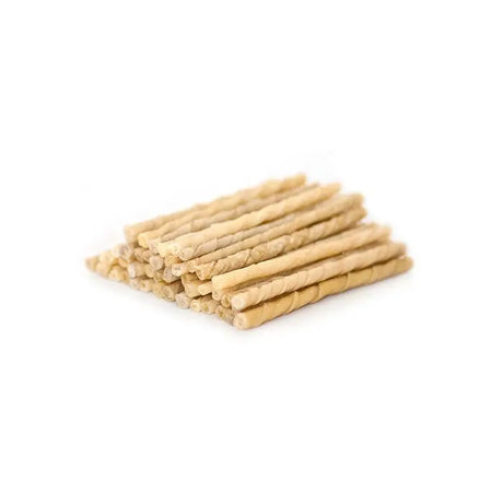 Tyggepinde snoede naturel 500g ca.100 stk 8 mm - Maxi Zoo Danmark