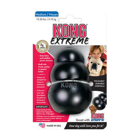 Bidelegetøj Extreme large 10 cm sort - Maxi Zoo Danmark