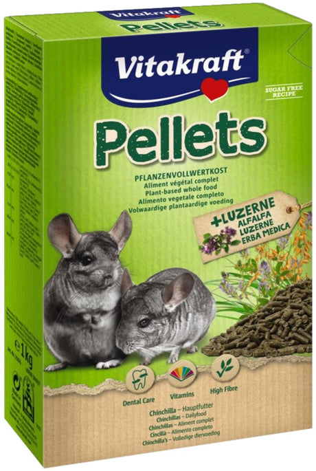Pellets Chinchilla 1 kg - Maxi Zoo Danmark