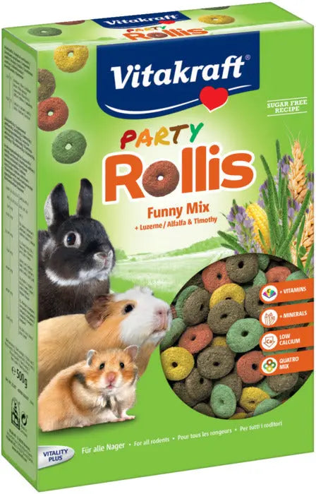 Rollis Party 500 g - Maxi Zoo Danmark