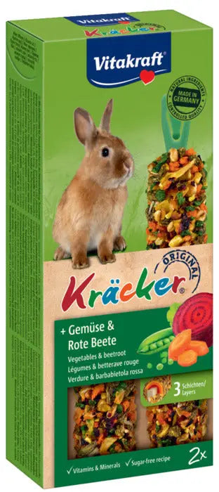 Kräcker Kanin med grøntsager - Maxi Zoo Danmark