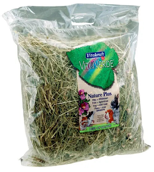 Vita Verde Hø med vilde roser 500 g - Maxi Zoo Danmark