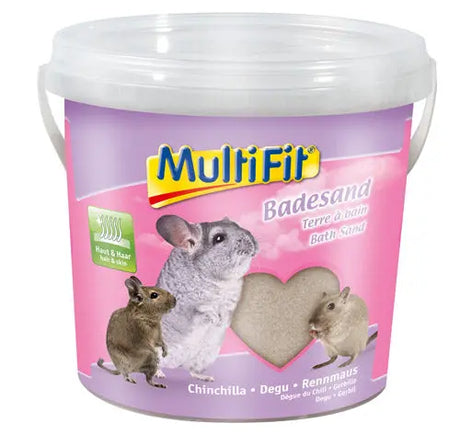 Chinchilla badesand 1 kg - Maxi Zoo Danmark