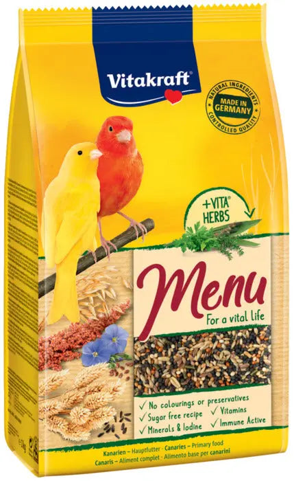 Menu Vital Kanarie 1 kg - Maxi Zoo Danmark