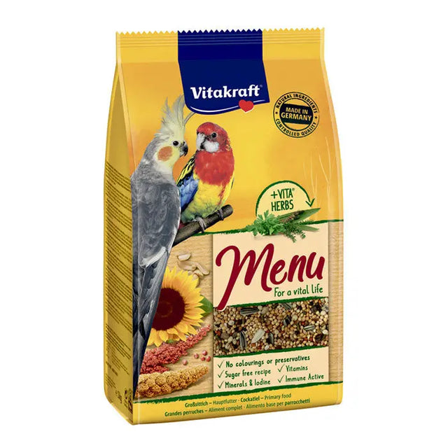 Menu Parakit 1 kg - Maxi Zoo Danmark