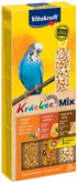 Kräcker Undulat med honning, appelsin & popcorn 3x30 g - Maxi Zoo Danmark