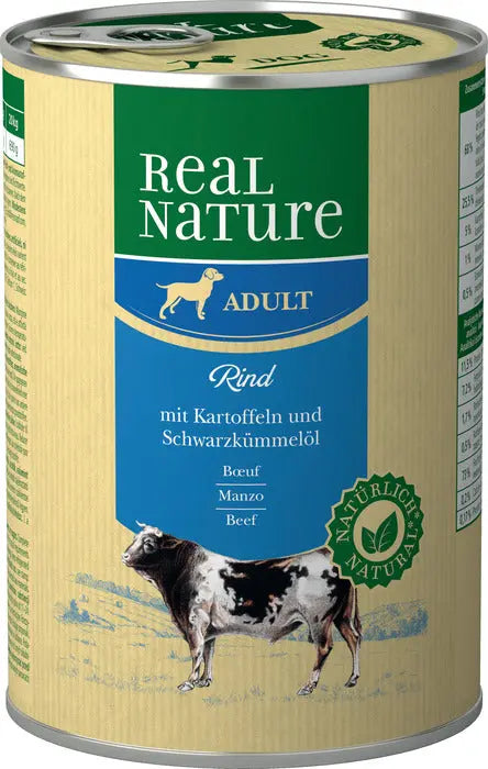 Adult, dåse okse & kartofler 400 g - Maxi Zoo Danmark