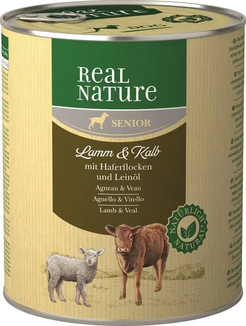 Senior, dåse lam & kalv 800 g - Maxi Zoo Danmark