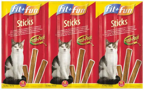 Sticks fjerkræ & lever 10 stk 50 g - Maxi Zoo Danmark