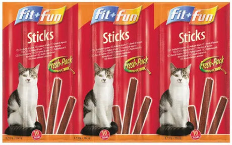 Sticks kalkun & lam 10 stk 50 g - Maxi Zoo Danmark