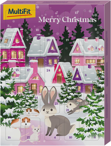 Julekalender til gnaver & kanin 120 g - Maxi Zoo Danmark