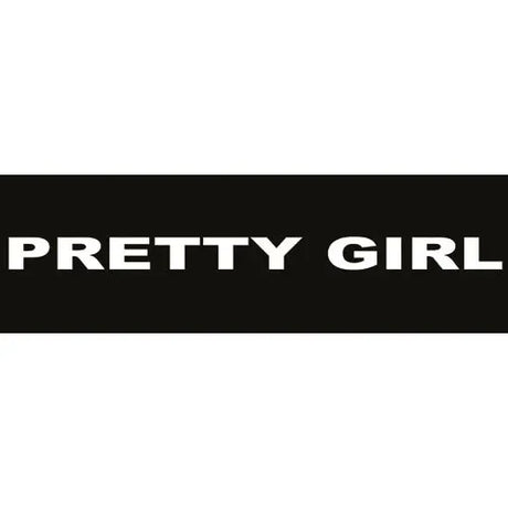 Labels Pretty Girl large K9