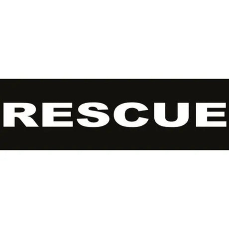 Labels Rescue large K9