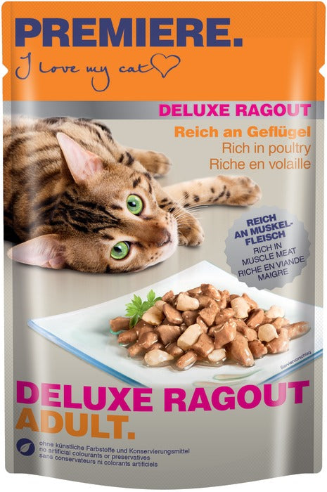 Adult Deluxe Ragout, pouch fjerkræ 85 g