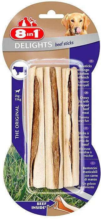 Tyggeruller Delights okse 3 stk - Maxi Zoo Danmark