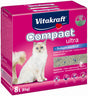 Kattegrus Compact Ultra m/babypudder klumpende 8kg/8 l - Maxi Zoo Danmark