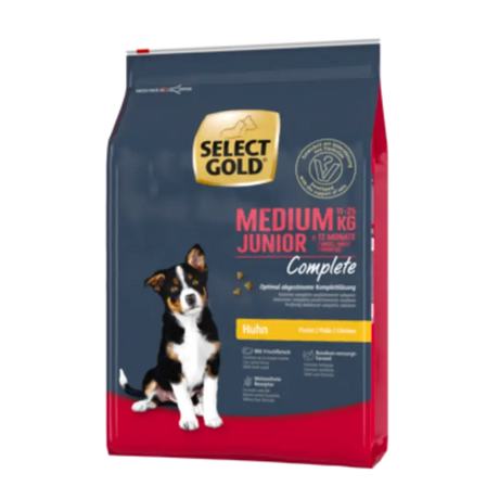 Junior Complete Medium kylling & kalkun 4 kg - Maxi Zoo Danmark