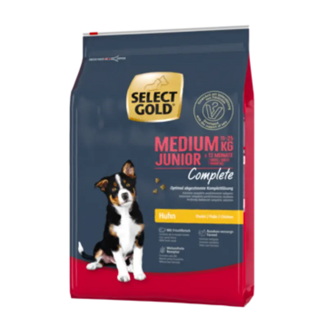 Junior Complete Medium kylling & kalkun 4 kg - Maxi Zoo Danmark