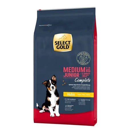 Junior Complete Medium kylling 12 kg - Maxi Zoo Danmark