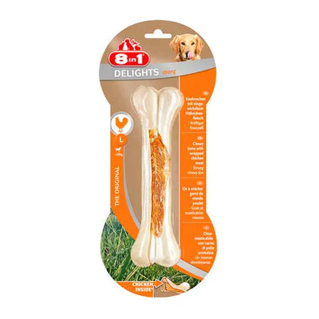 Tyggeben Delights Strong Large kylling 1 stk - Maxi Zoo Danmark