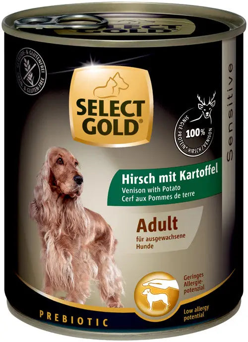 Adult Sensitive, dåse hjort & kartofler 800 g - Maxi Zoo Danmark