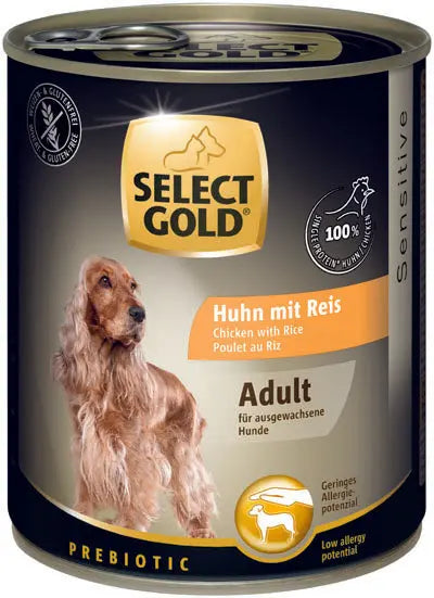 Adult Sensitive, dåse kylling & ris 800 g - Maxi Zoo Danmark