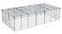 Saml selv bur gitter 102,4 x 51,8 x 26,3 cm grøn