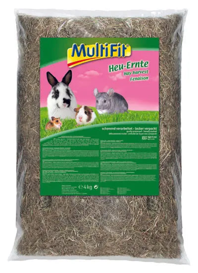 Hø i pose løst pakket Urter & blomster 4kg - Maxi Zoo Danmark