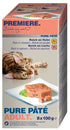 Adult Pure Paté, menuboks alu 2 varianter 8x100 g - Maxi Zoo Danmark
