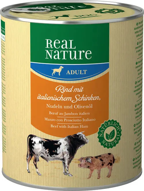 Adult, dåse okse & skinke 800 g - Maxi Zoo Danmark